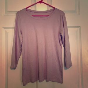 Lavender 3/4 Sleeved Top
